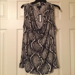 NWT Snake print blouse