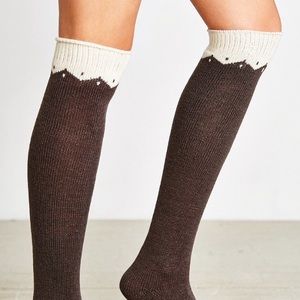 UO Out From Under knee high socks