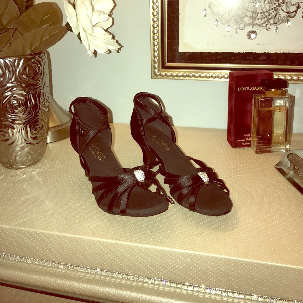 Authentic professional ballroom shoes