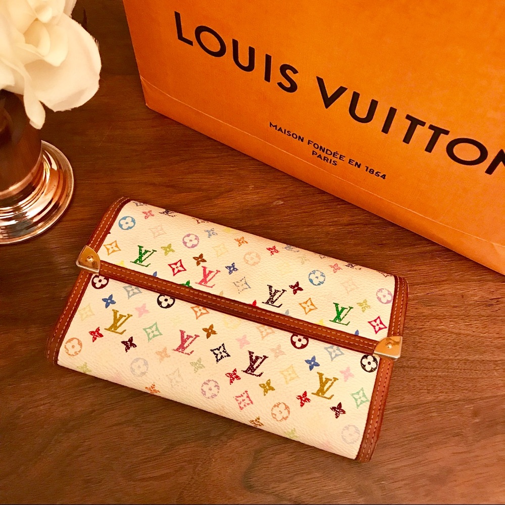 Louis Vuitton Multicolore Porte Tresor Wallet