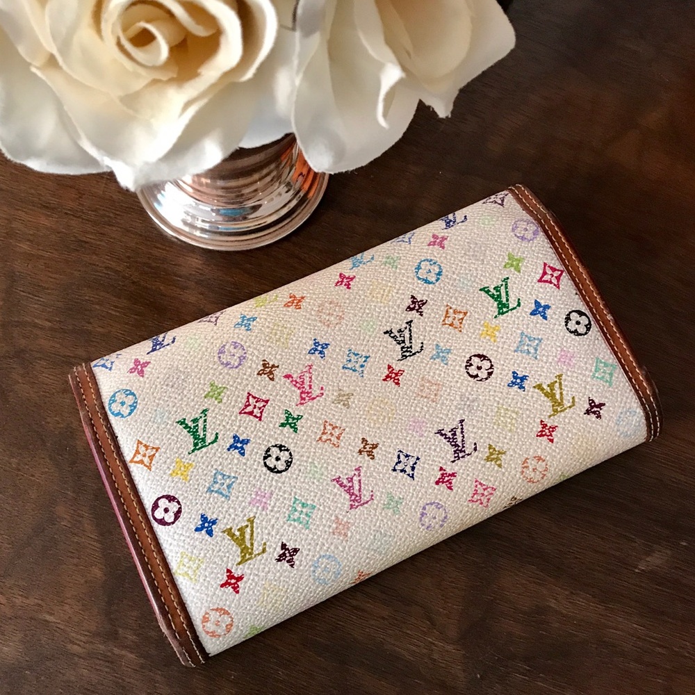 Louis Vuitton Multicolore Porte Tresor Wallet - Picture 3 of 8