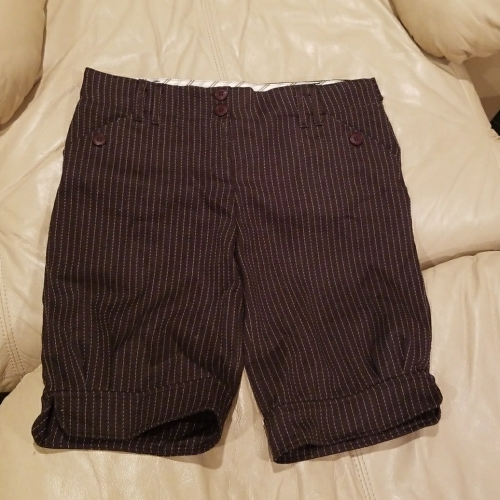 Dress Shorts Cuffed on the bottom