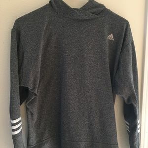 Adidas hoodie - gray