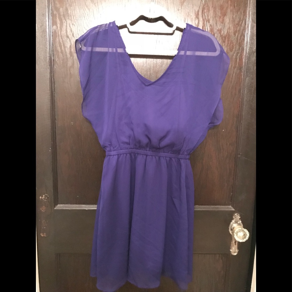 Express Purple Dress