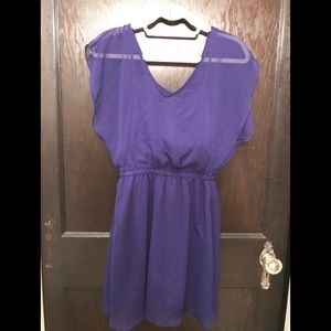 Express Purple Dress