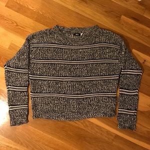 Striped Black and White BDG Sweater
