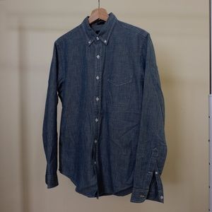 J.Crew Japanese Chambray Shirt Size Small