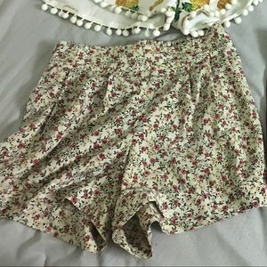 cute floral shorts