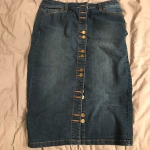 NY&Co Denim skirt