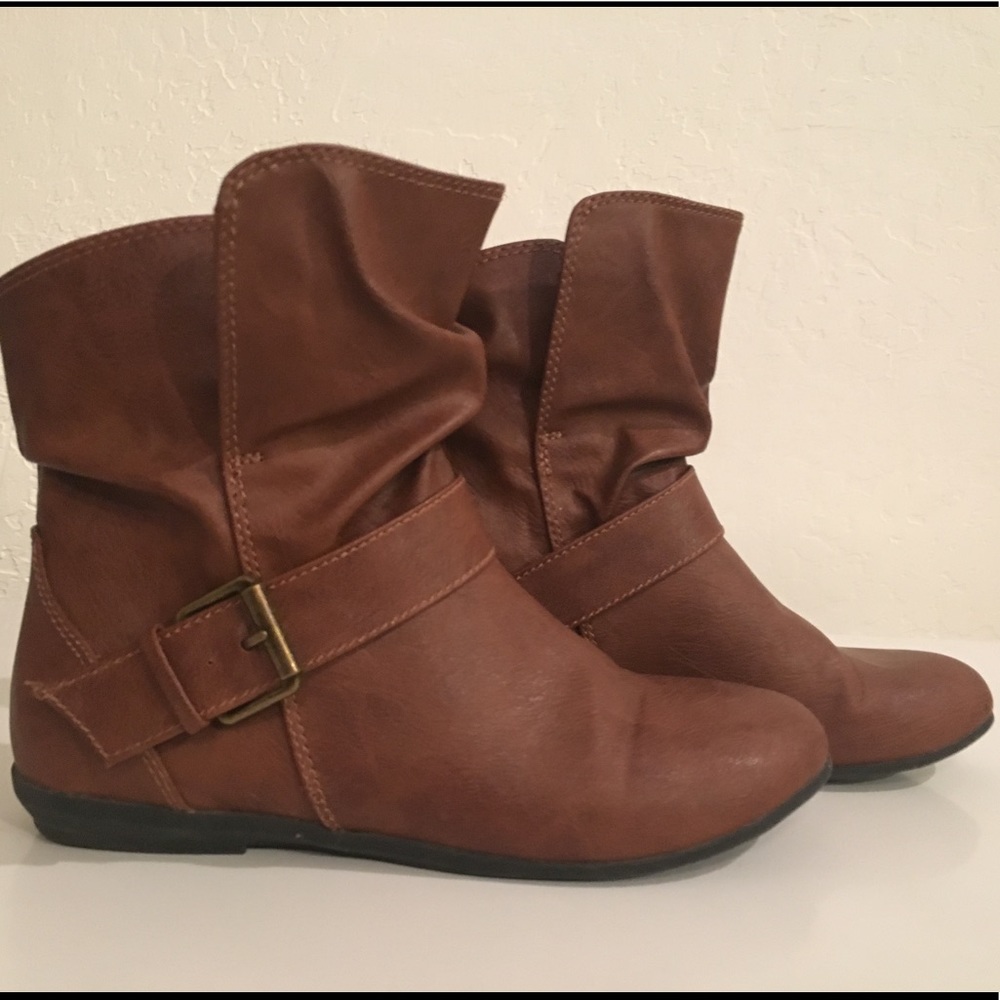 EUC Brown Ankle Boots