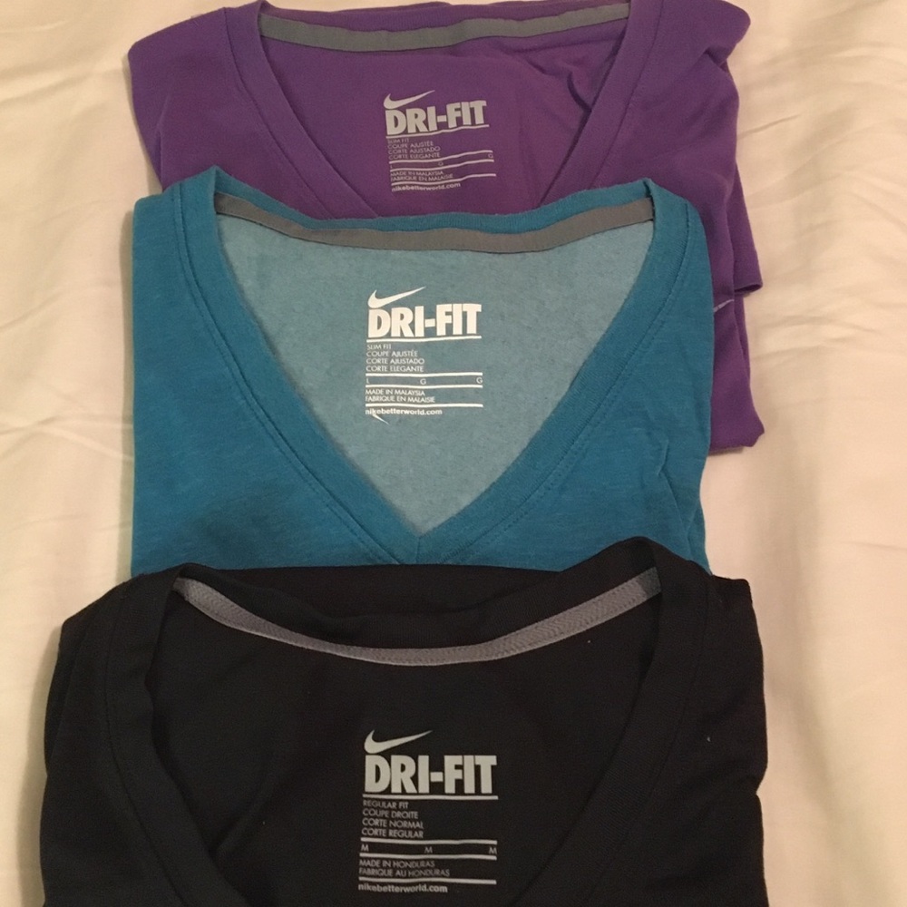 Nike Dri-Fit shirts