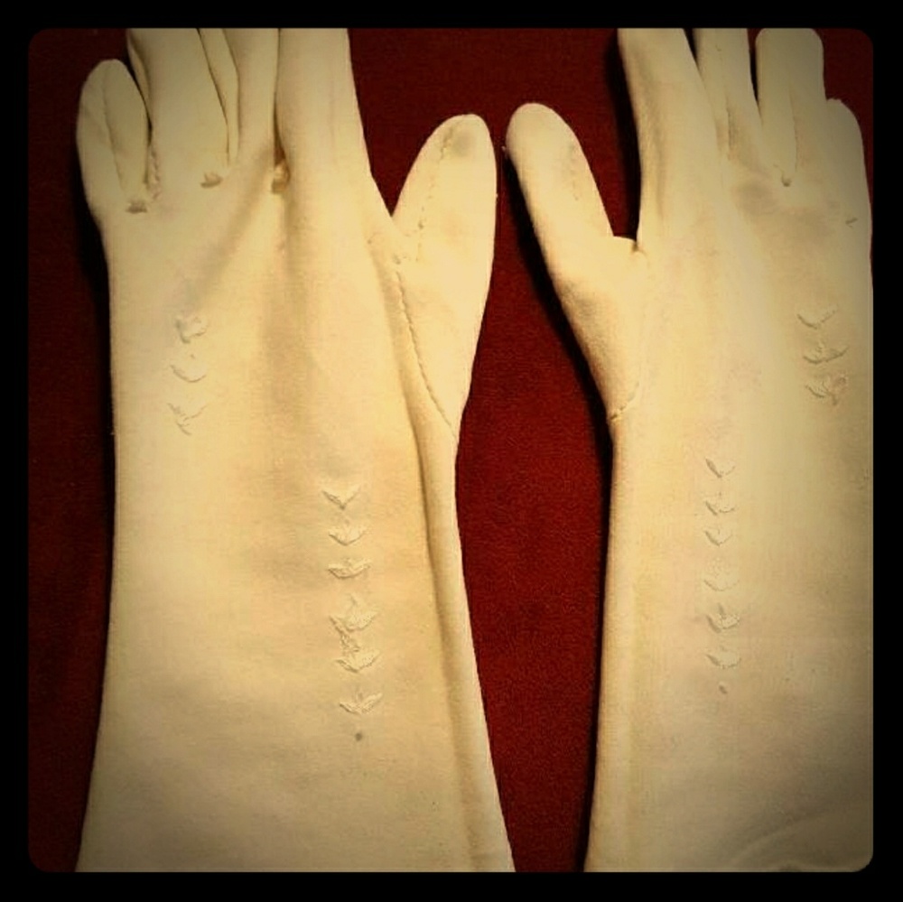 Vintage dress gloves