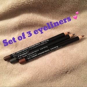 BUNDLE! 3 fabulous eyeliner pencils 💝