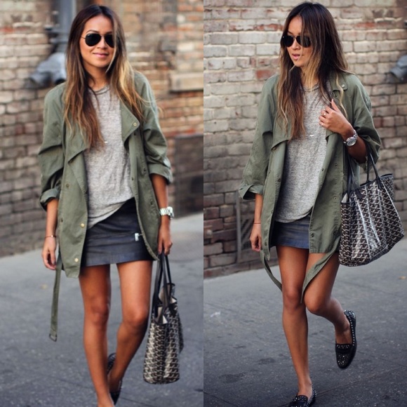 Current/Elliott Infantry Relaxed Army Jacket - Picture 2 of 6