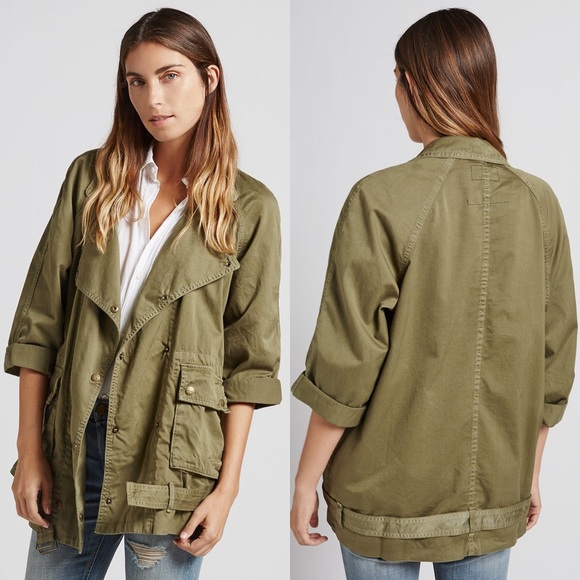 Current/Elliott Infantry Relaxed Army Jacket - Picture 4 of 6