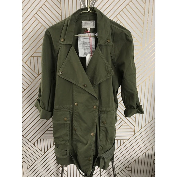 Current/Elliott Infantry Relaxed Army Jacket - Picture 5 of 6