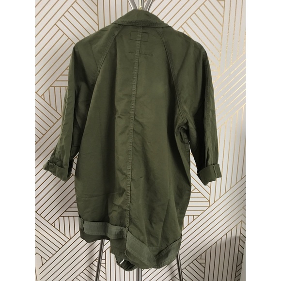 Current/Elliott Infantry Relaxed Army Jacket - Picture 6 of 6