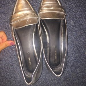 Silver shoes