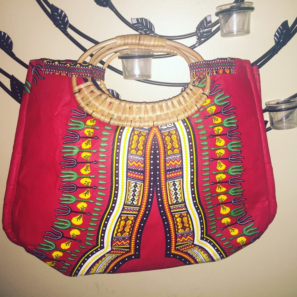Dashiki Print Tote