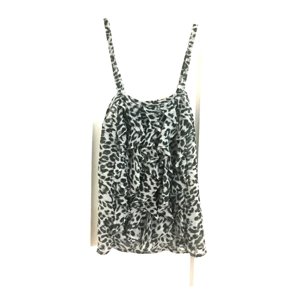 Animal print tank top