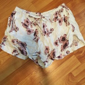 Brandy Melville Floral Shorts
