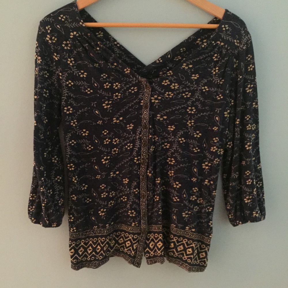 Lucky Brand Patterned Tunic
