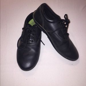 Black marching band shoes