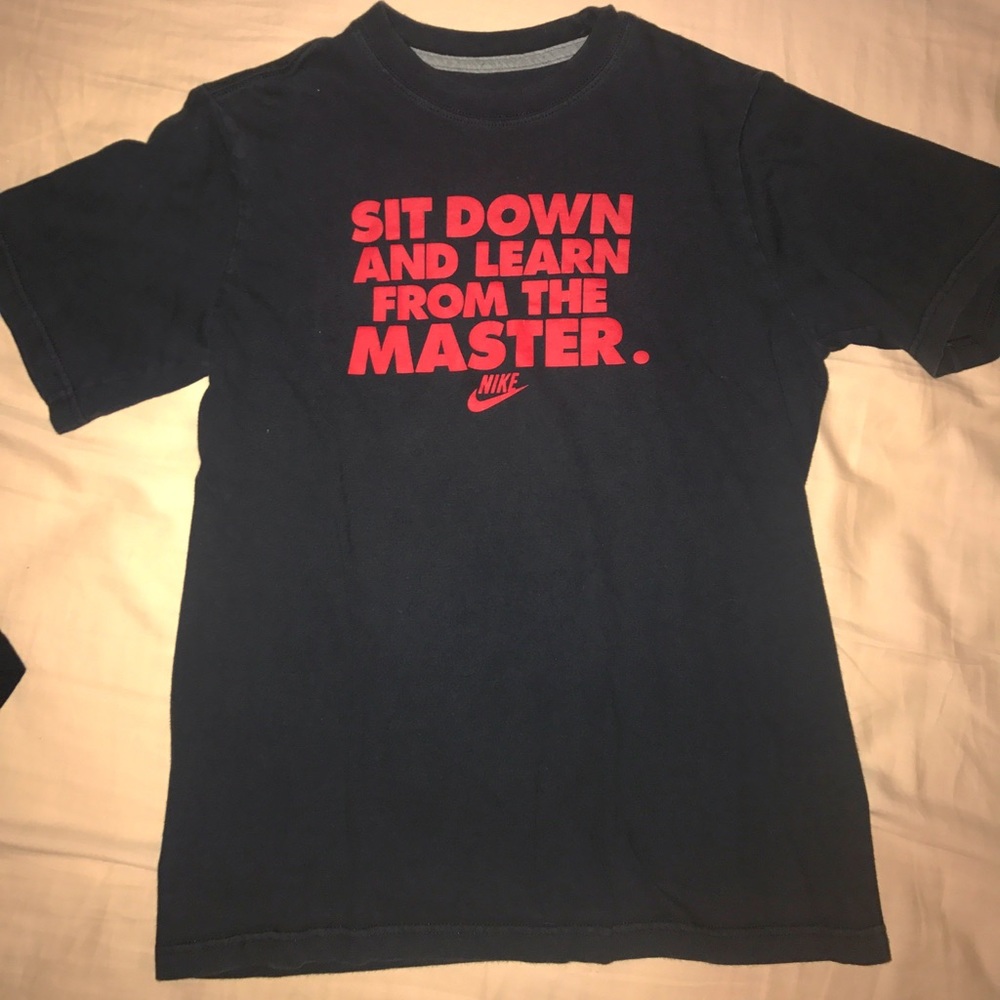 *SOLD* Nike Boy's Black Tee Shirt, Size Large