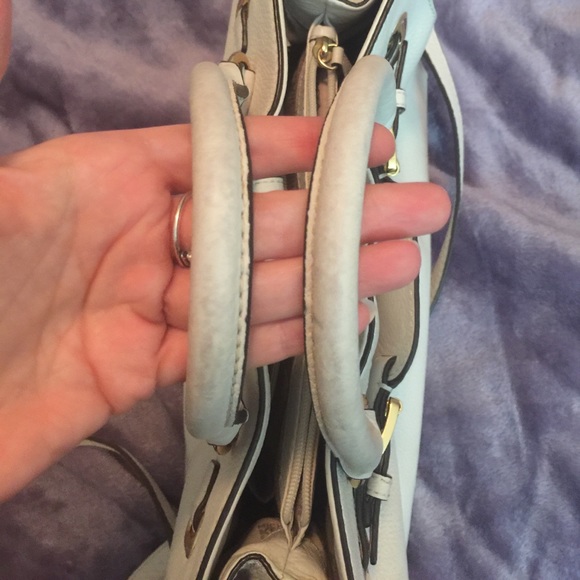 Michael Kors white leather purse - Picture 2 of 8