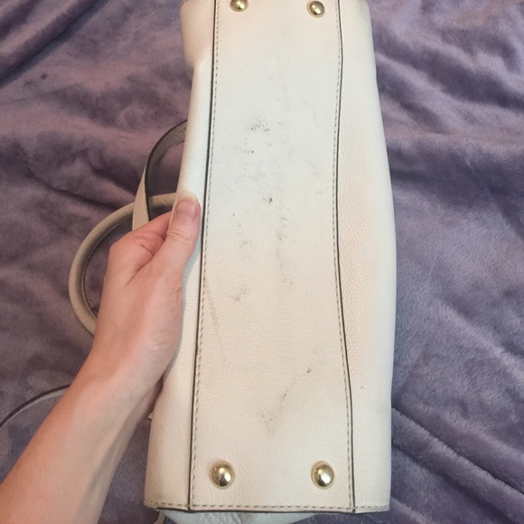 Michael Kors white leather purse - Picture 3 of 8