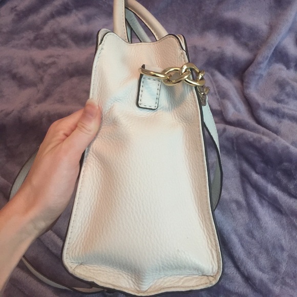 Michael Kors white leather purse - Picture 7 of 8