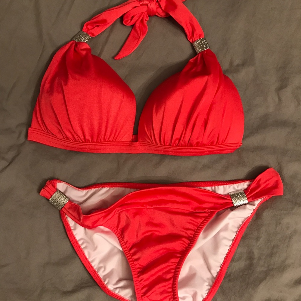 Coral colored Venus bikini