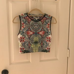 🔆Summer Sale🔆 Johanne Beck Tropical Crop Top