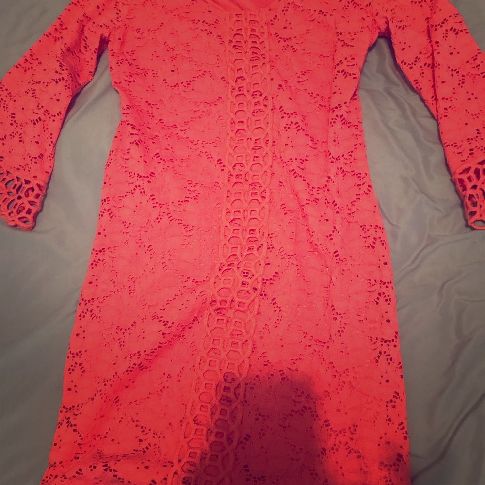 Alfani Crochet-Lace Shift Dress worn once.