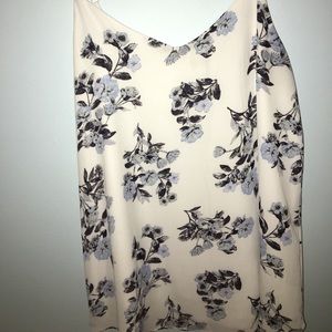 Flowered Tank Top