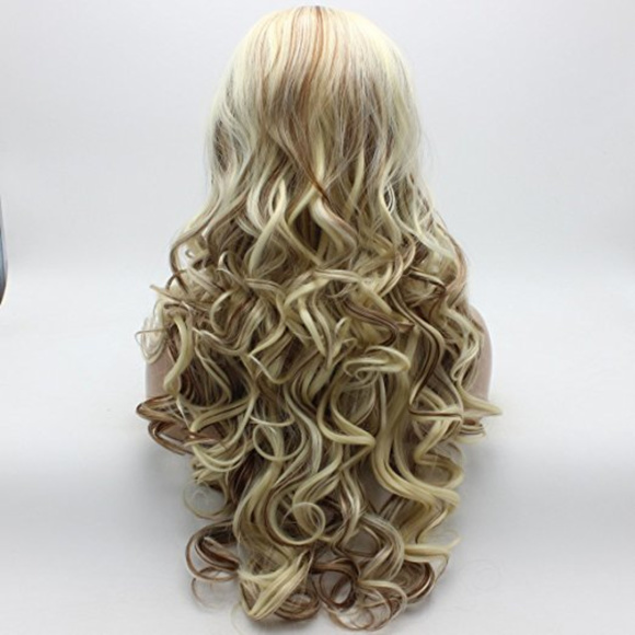 White Light Blonde Auburn Mix 24-28 inches!! main image 5