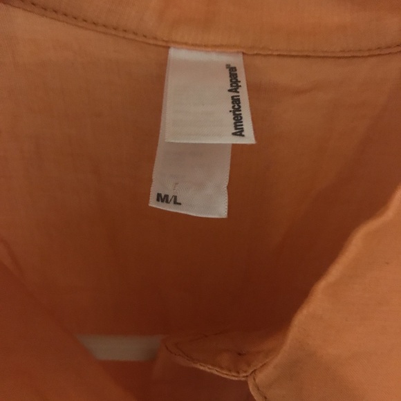 New AA collared blouse button top m/l - Picture 3 of 4