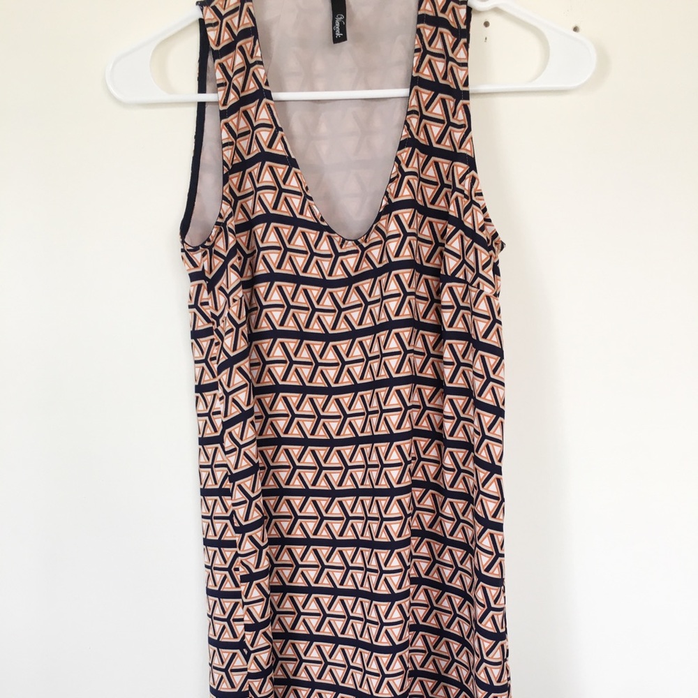 Stitchfix triangle shift dress