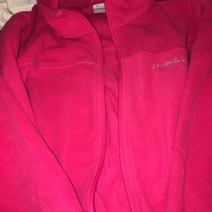 Hot Pink Columbia Fleece