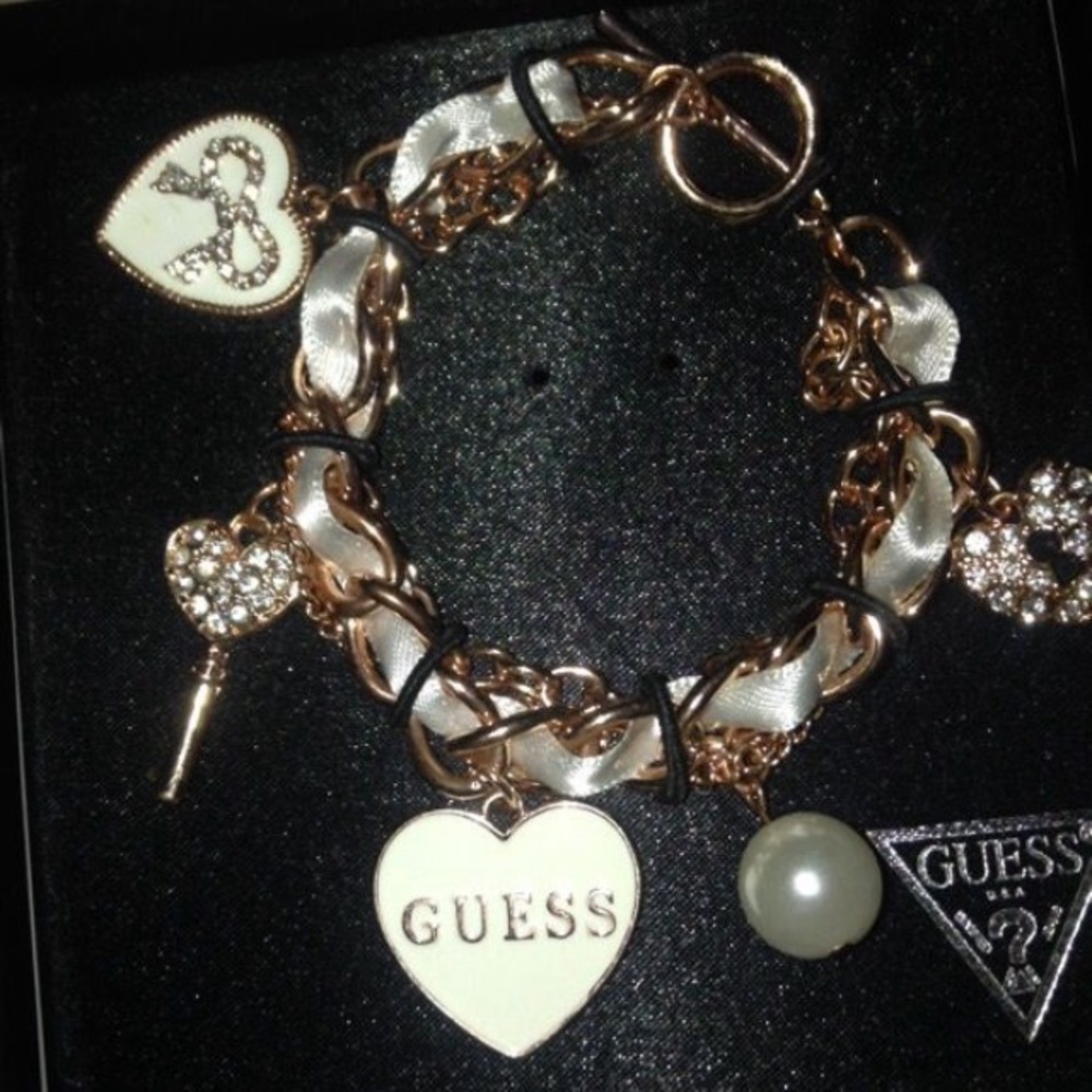 Guess rose gold bracelet
