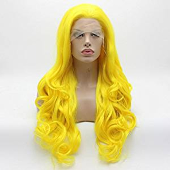 Yellow Body Beauty Lacefront Wig 24-28 inches Long main image 5