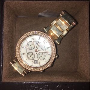 Rose Gold Michael Kors watch