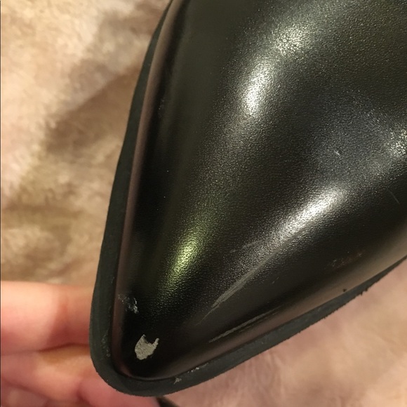 Black Platform Flats - Picture 5 of 5