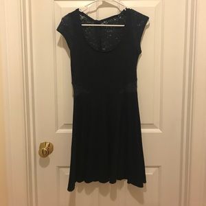 dark blue sparkly dress