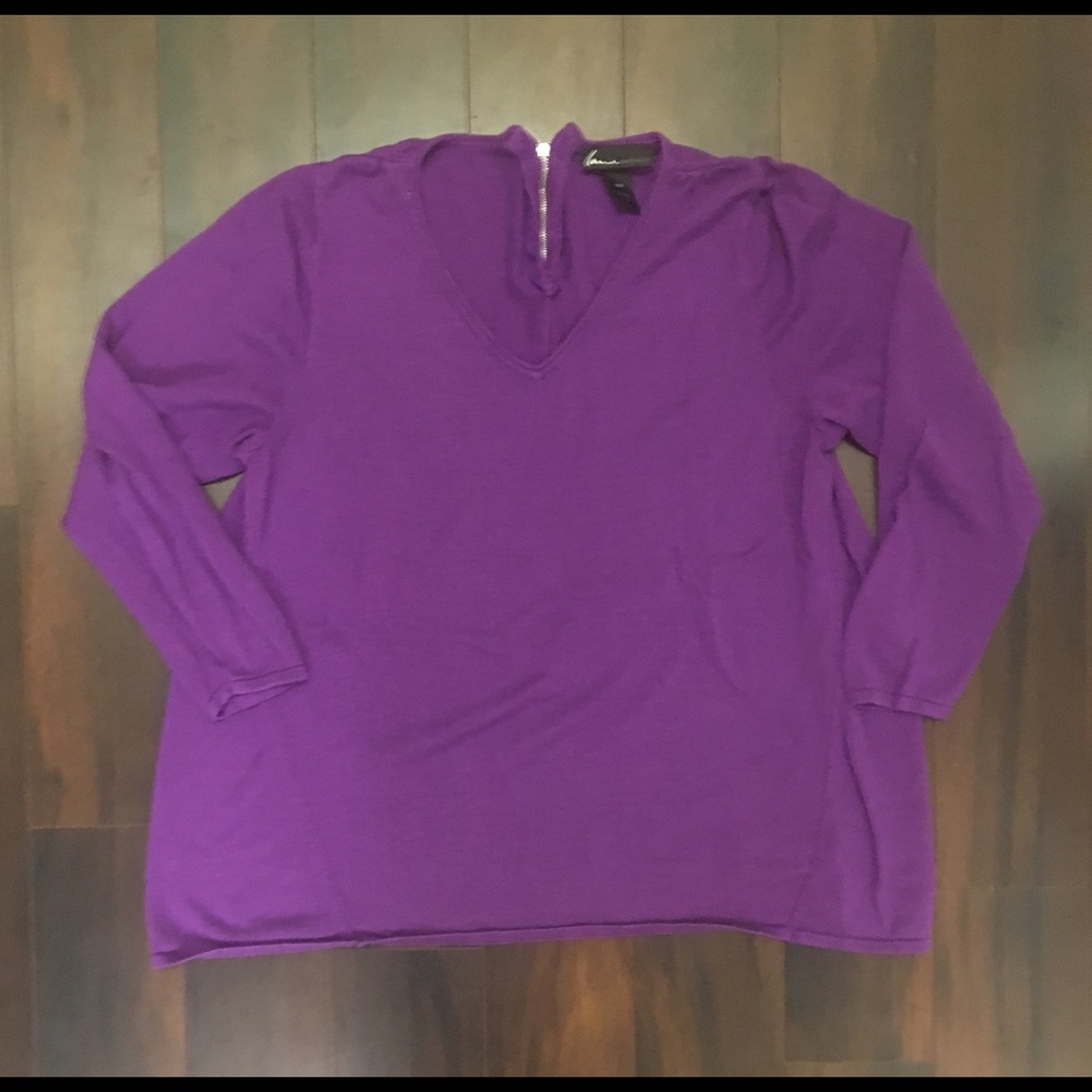 Lane Bryant Purple Sweater. Size 18/20