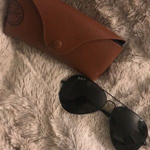 Brand new aviators black ray bans