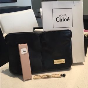 Chloe Original Black Clutch, Love Chloe Sample NIB