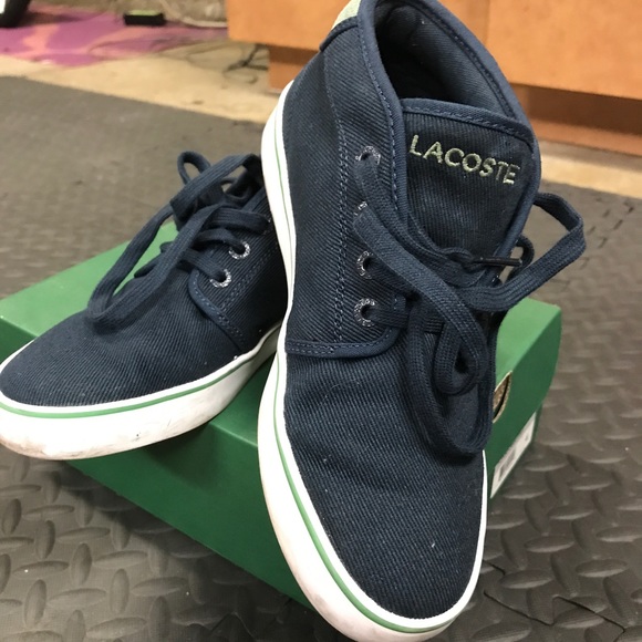 Navy blue Lacoste sneakers - Picture 2 of 3