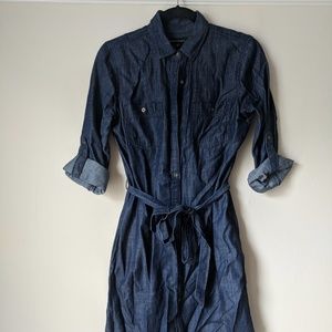 Banana Republic Denim Shirt Dress