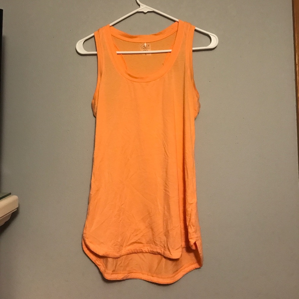 Peach-Orange colored CALIA Tank